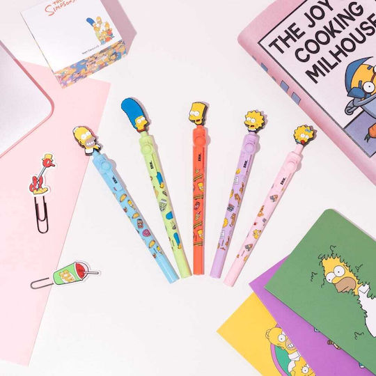 Grupo Erik The Simpsons Pixuri Ballpoint (Diverse culori)