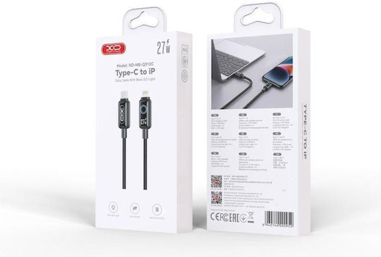 XO USB-C to Lightning Cable 27W Μπλε 1m 16.005.0421