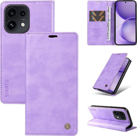 Yikatu Yk-006 Book Case Purple Oppo Reno16 5G Reno16 Pro 5G