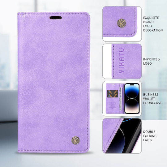 Yikatu Yk-006 Book Case Purple Oppo Reno16 5G Reno16 Pro 5G