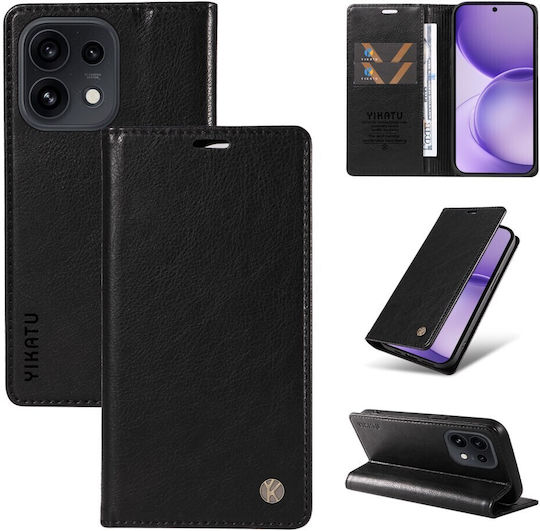 Yikatu Yk-006 Book Case Black Oppo Reno16 5G Reno16 Pro 5G