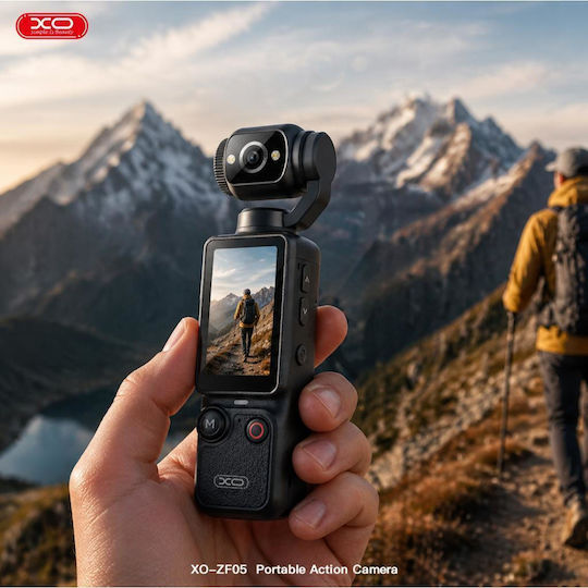 XO ZF05 Action Camera 4K Ultra HD with 1.9" Black Screen