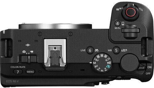 Canon EOS R6 V Spiegellose Kameras Body Schwarz
