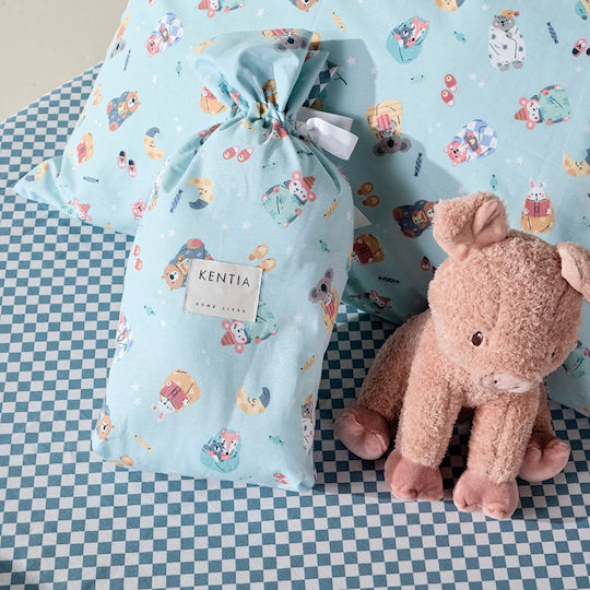 Kentia Set Kinderbettbezug Moni mit Kissenbezug Roomy 165x245cm