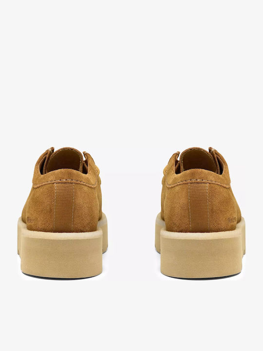 Meare Damen-Lederloafer in Tabakbraun
