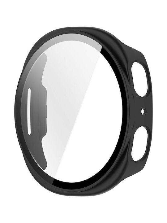 Tech-protect Defense 2-pack Samsung Galaxy Watch 8 9 44 Mm Matte Black & Clear 5906302324699 Tech-protect Defense 2-pack Samsung Galaxy Watch 8 9 44 Mm Matte Black & Clear 5906302324699