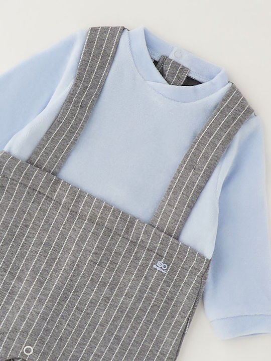 iDO Onesie Grey-Off White