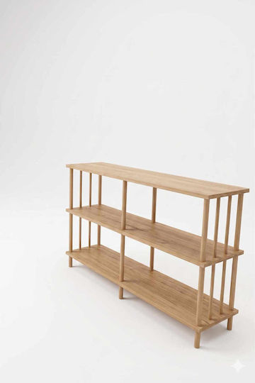 Aithrio Konsolentisch aus Massivholz M120xB73xH30cm