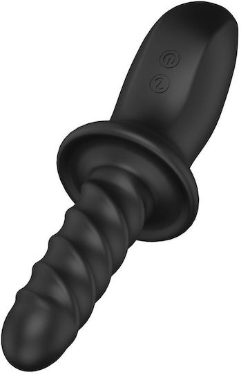 Nexus Ascend Vibrator De Masaj Cu Impulsuri Și Rotire Cu Control De La Distanță Negru