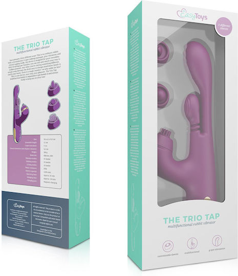 Easytoys Vibe Collection Δονητής Rabbit Μωβ