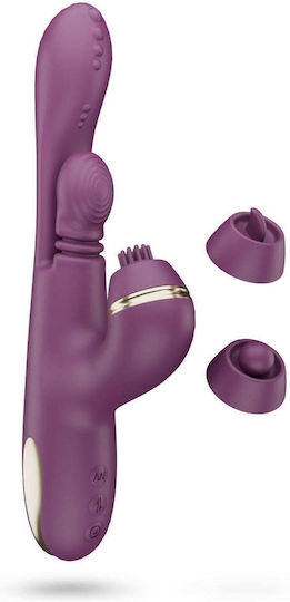 Easytoys Vibe Collection Δονητής Rabbit Μωβ