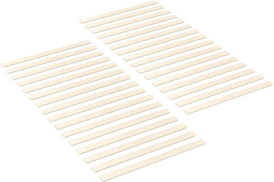 Ergonomic Bed Frame for Single Mattress 90x6cm