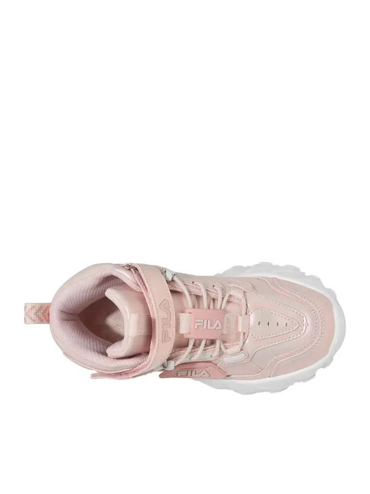 Kinder Sneaker mit Bügel- und Schleifenverschluss Braun