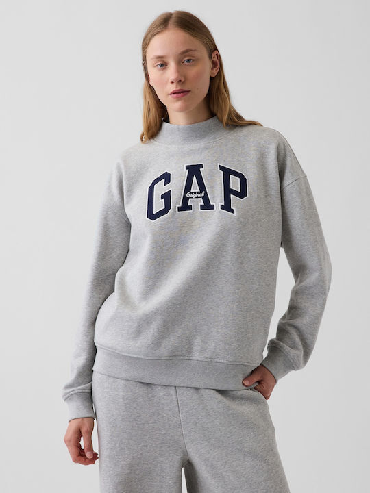 Long Women's Sweatshirt New Heather Grey