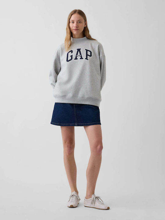 Long Women's Sweatshirt New Heather Grey