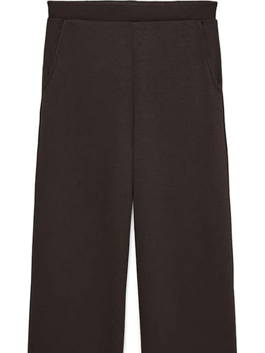 Vero Moda Γυναικεία Υφασμάτινη Παντελόνα Chocolate Torte Καφέ