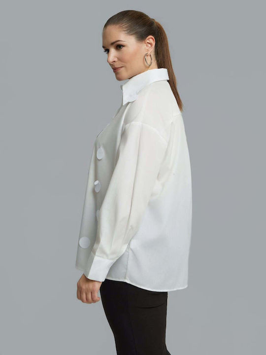 Long Sleeve Women's Shirt White