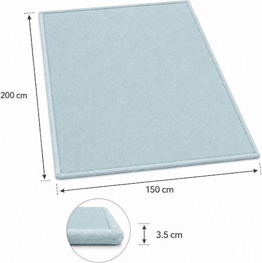 Covor Pentru Copii Albastru 150x200cm