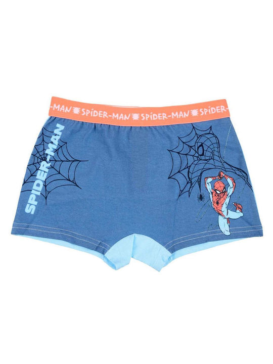 Superheroes Set Kids Boxers 2 Pieces Blue-Orange