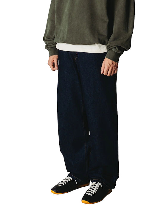 Мъжки Джинсов Панталон Loose Tapered Fit Син