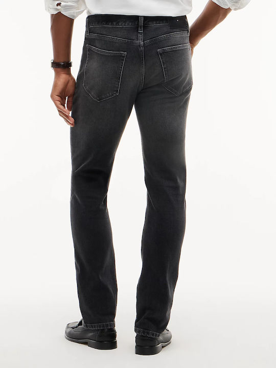 Мъжки Панталон Джинси Тясна Straight Fit Тъмносив