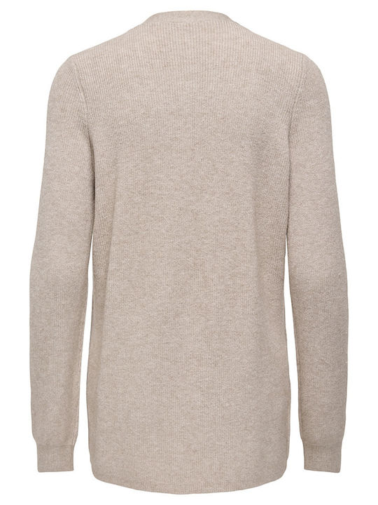 Kurze Damen Strickjacke Mocha Meringue