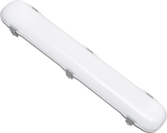 GloboStar Φωτιστικό Φθορίου Οροφής LED 24W Ψυχρό Λευκό