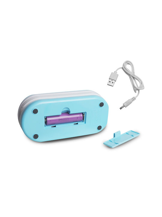 Rechargeable LED Office Lamp in Blue Color