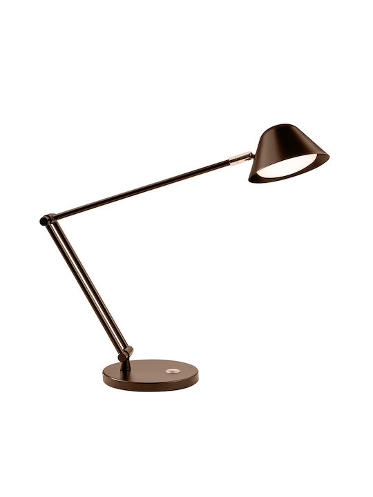 LED Schreibtischlampe in Bronze Farbe