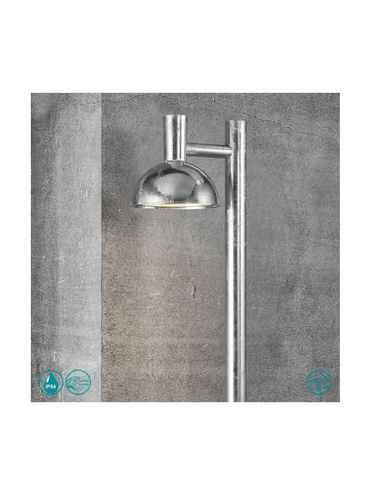 Nordlux Arki Outdoor Floor Lamp Small Post IP54 for E27 Silver