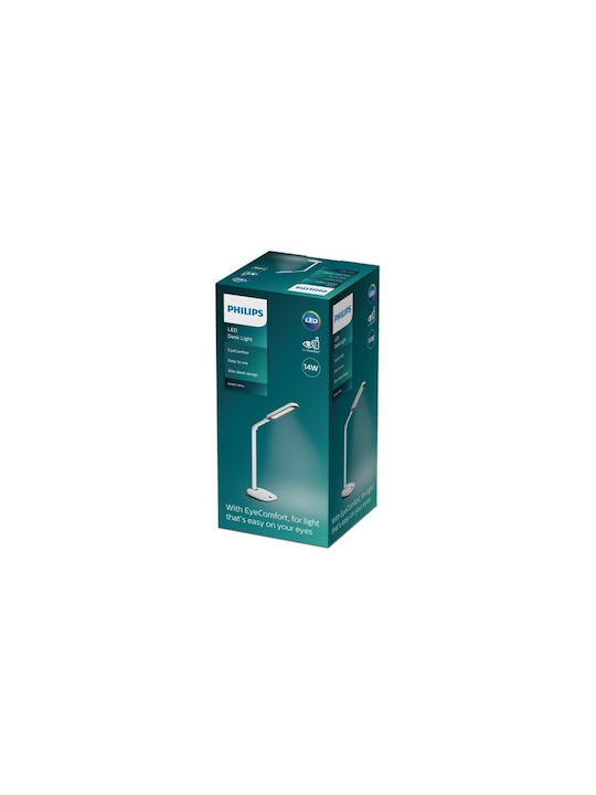 Philips Robotplus Dsk601 LED Schreibtischlampe in Weiß Farbe