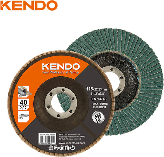Kendo Grinding Disc Metal 125mm Set 1pcs