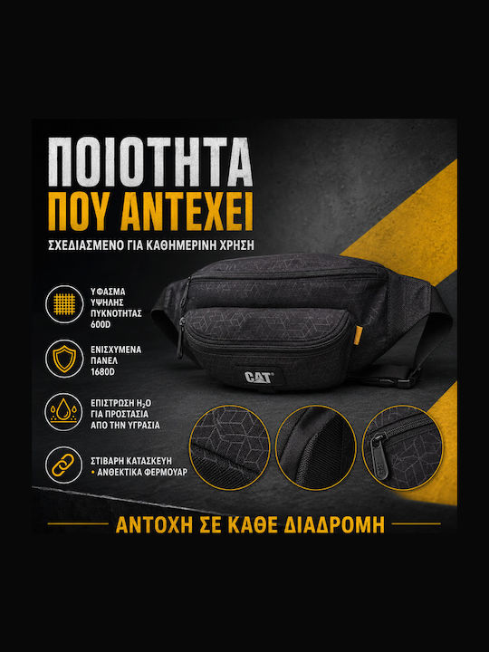 Raymond Мъжка Чанта За Колан Черна