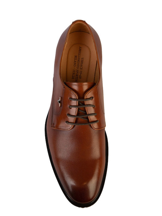 Leather Men's Dress Shoes Tabac Brown