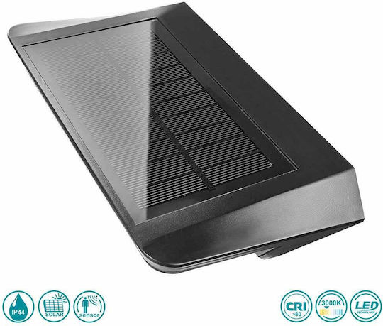 Nordlux Agena Ηλιακό Φωτιστικό Δρόμου 5W 400lm Θερμό Λευκό 3000K με Αισθητήρα Κίνησης και Φωτοκύτταρο IP44 22x12.7x9εκ.