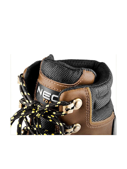 Work Boots S3 SRC Crazy Horse Leather Size 41
