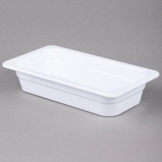 GTSA Σκεύος Gastronorm Πορσελάνης GN1/3 με Βάθος 65mm