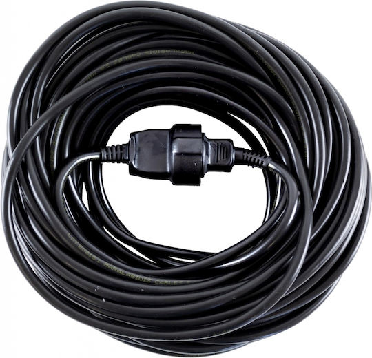 CHaralampidis Extension Cable Cord 3 x 1.5mm²/30m Black