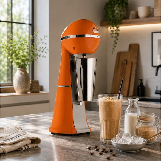 Artemis Commercial Coffee Frother A-2001 Colour in Orange Color 350W with 2 Speeds