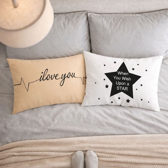 Eponj Home Подредба Детски Калъфи За Възглавници От 100% Памук 50x70см Love