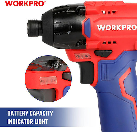 WorkPro WP461605 Отвертка На Батерия Solo Безчетков 12V
