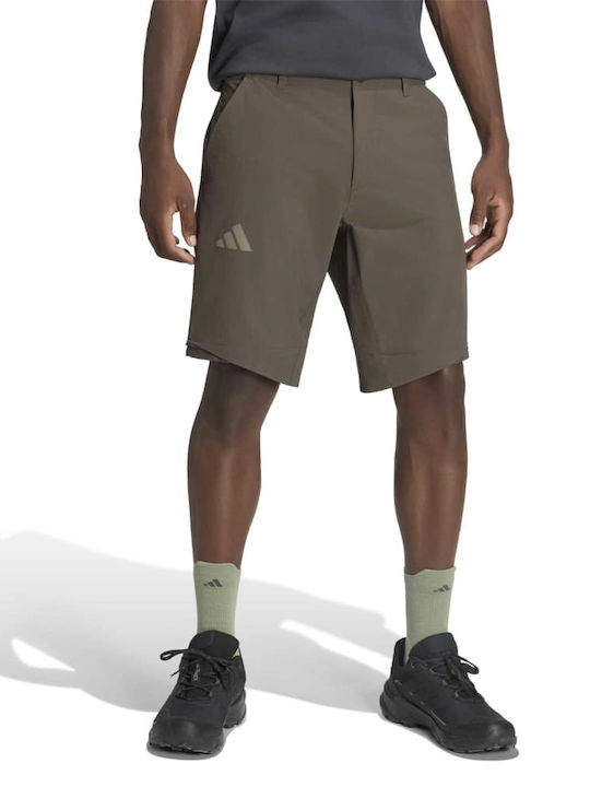 adidas Herren Lang Bergsteigerhose Grün