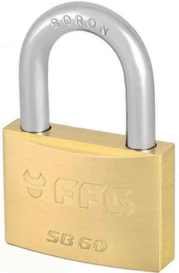 FFG Brass Padlock with Key 40mm