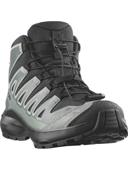 Kinder Wanderschuhe Xa Pro Wasserdichte Schwarze