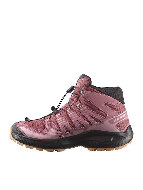 Ghete de drumeție pentru copii Xa Pro Impermeabile Fuchsia