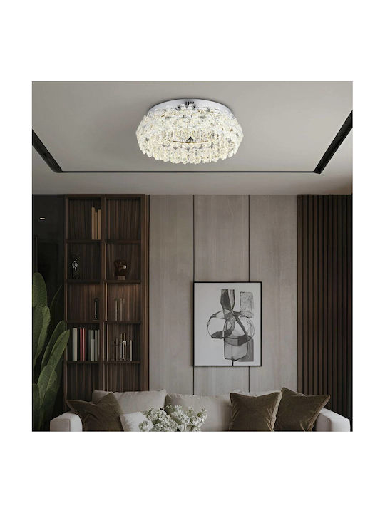 Globo Lighting Deckenleuchte Transparent mit Integrierter LED