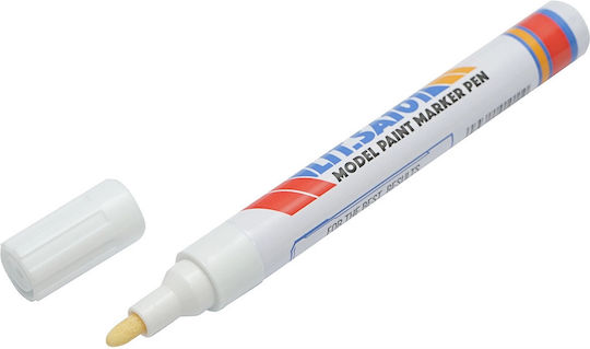 Set Markierer Weißer Ölfarbe Lit-sa101 Wasserdicht Schnelltrocknend 12 Stück