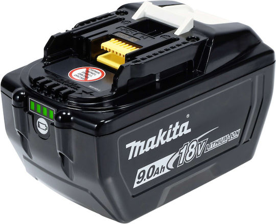 Makita Werkzeugbatterie Lithium 18V mit Kapazität 9Ah