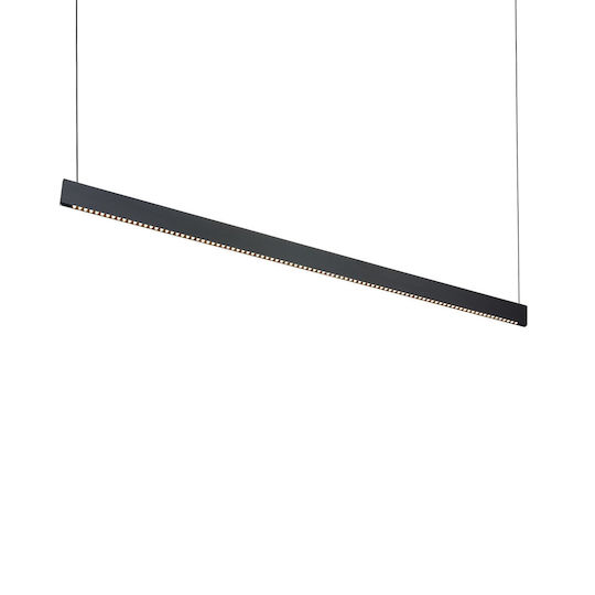 Ideal Lux Commercial Linear LED Ceiling Light Warm White L120xD9.5xH9cm