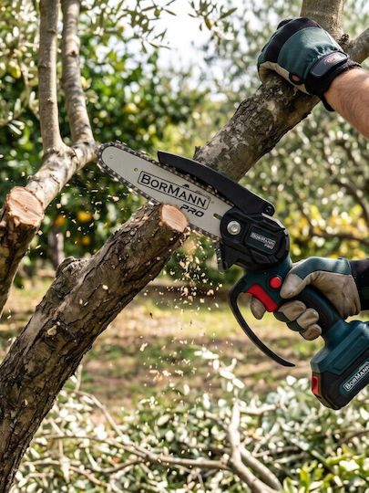 Bormann BBP3916C Pruning Battery Chainsaw Solo Brushless 20V 0.825kg with Blade 15cm